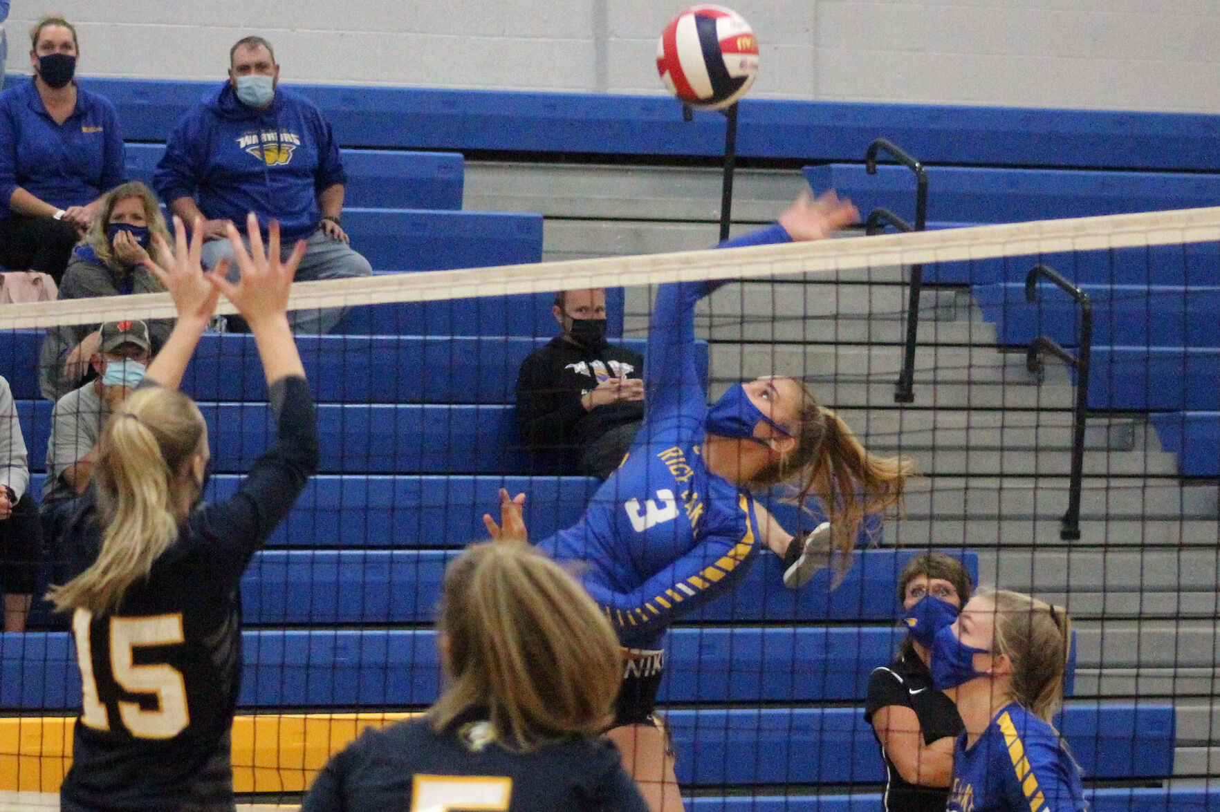 Rice Lake volleyball vs. River Falls 9-24-20